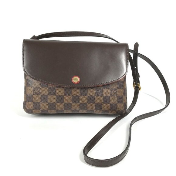 LOUIS VUITTON Brown Damier Shoulder Bag - Picture 1 of 16